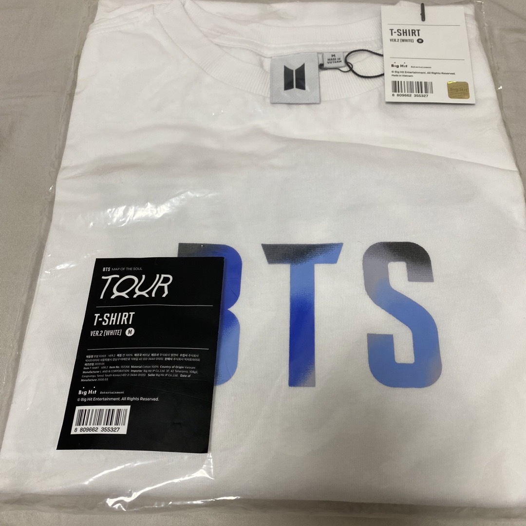 防弾少年団 BTS MAP OF THE SOUL 北米限定 Tシャツ