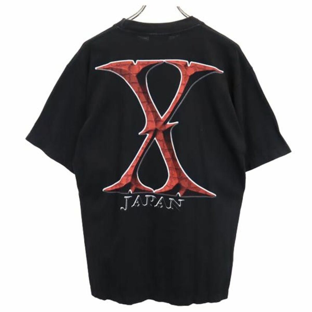 The Roxx 90s Hide X Japan プリント 半袖 Tシャツ L ブラック系  バンT  メンズ   【230710】 メール便可