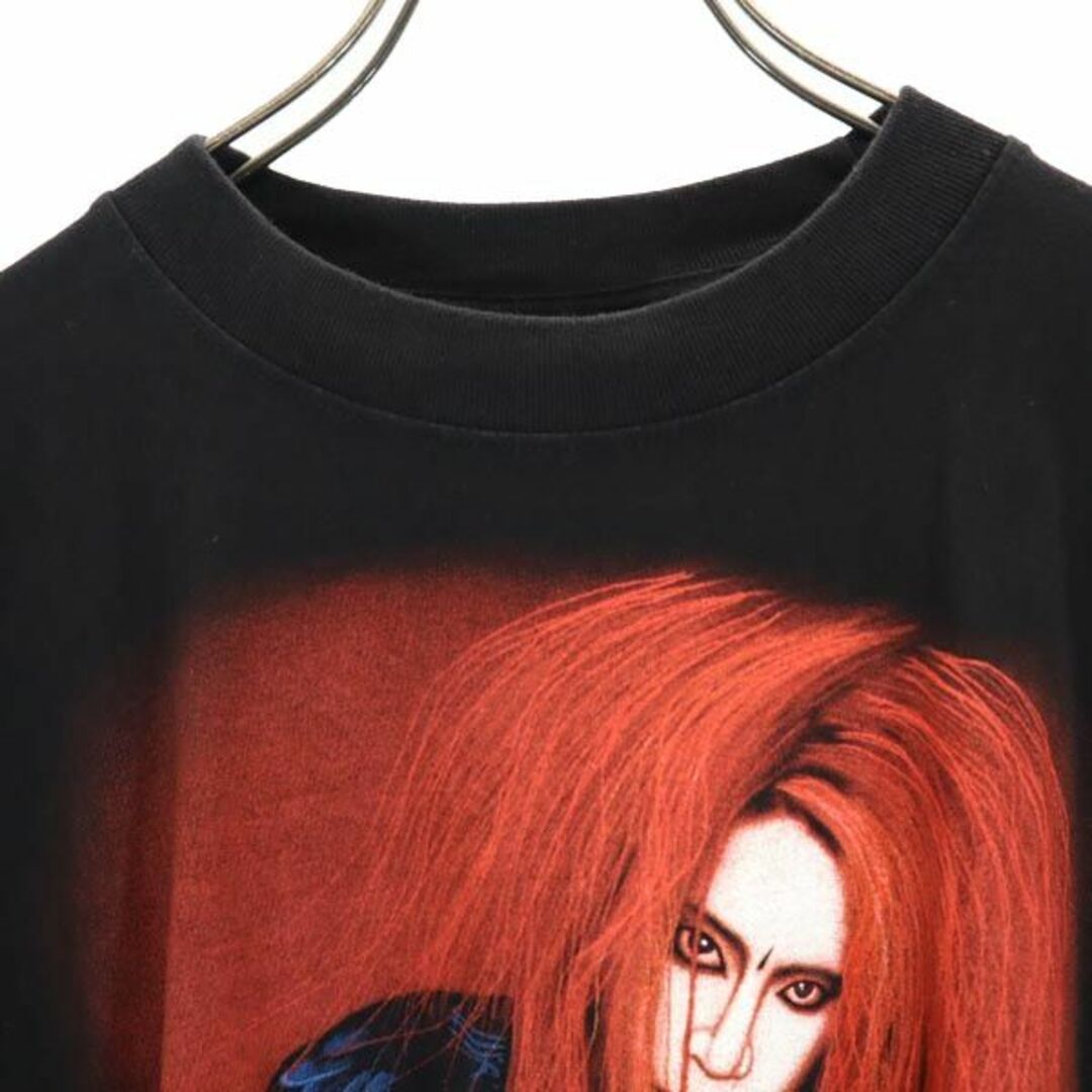 The Roxx 90s Hide X Japan プリント 半袖 Tシャツ L ブラック系  バンT  メンズ 【中古】  【230710】 メール便可 メンズのトップス(Tシャツ/カットソー(半袖/袖なし))の商品写真