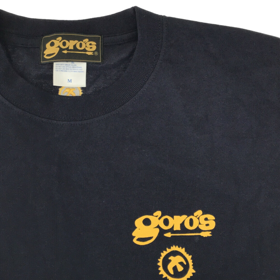 goro's ゴローズ mitakuye oyasin プリント 長袖ロングTシャツカットソー ネイビー