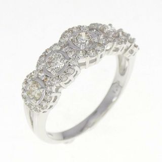 K18WG ダイヤモンド リング 1.00CT(リング(指輪))