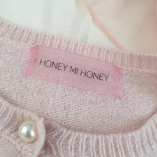 Honey mi Honey(ハニーミーハニー)のハニーミーハニー パンジーカーディガン レディースのトップス(カーディガン)の商品写真