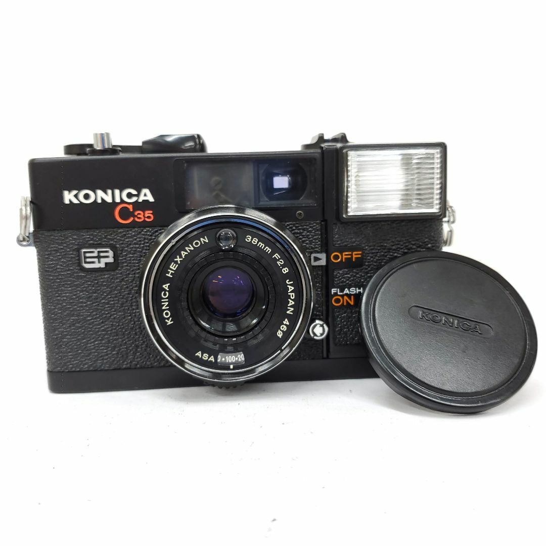 フィルムカメラ出品一覧【動作確認済】 KONICA C35 EF d0707-16x p