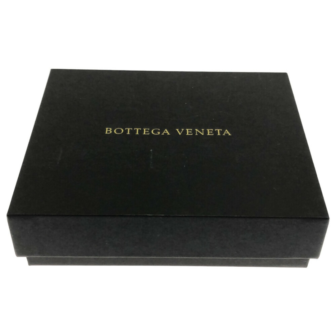 BOTTEGA VENETA ボッテガヴェネタ イントレチャート マネークリップ付き 二つ折り財布 ブラック/ブルー 5