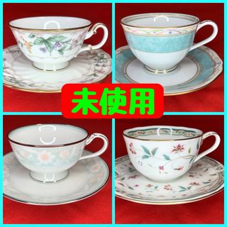 ノリタケ(Noritake)の【未使用】 ノリタケ　アソート４種　各１客　② Noritake(グラス/カップ)