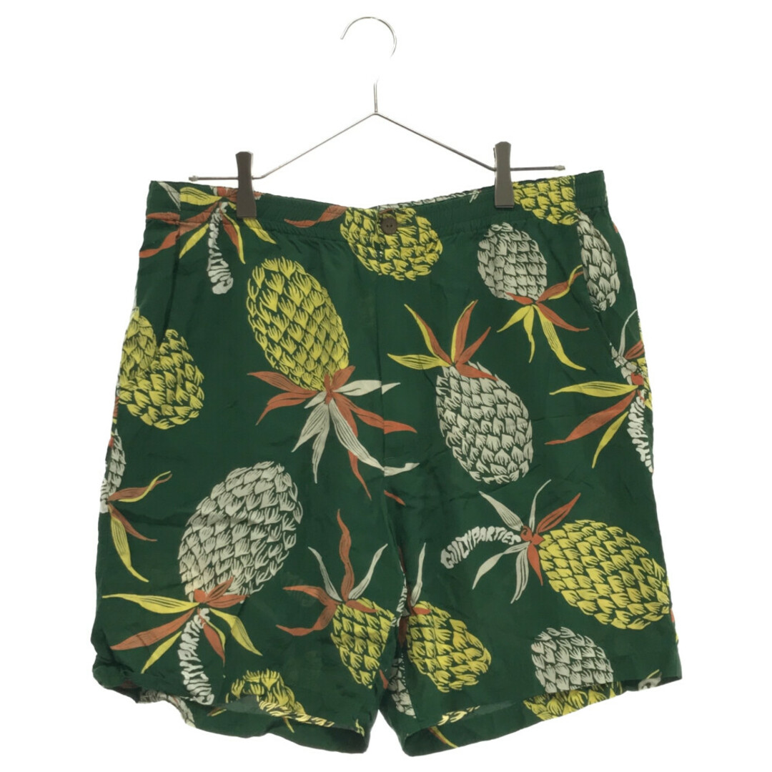 WACKO MARIA ワコマリア 18SS PINEAPPLE HAWAIIAN SHORTS ハワイアンレーヨンショーツ トロピカル パイナップル  グリーン/イエロー | フリマアプリ ラクマ