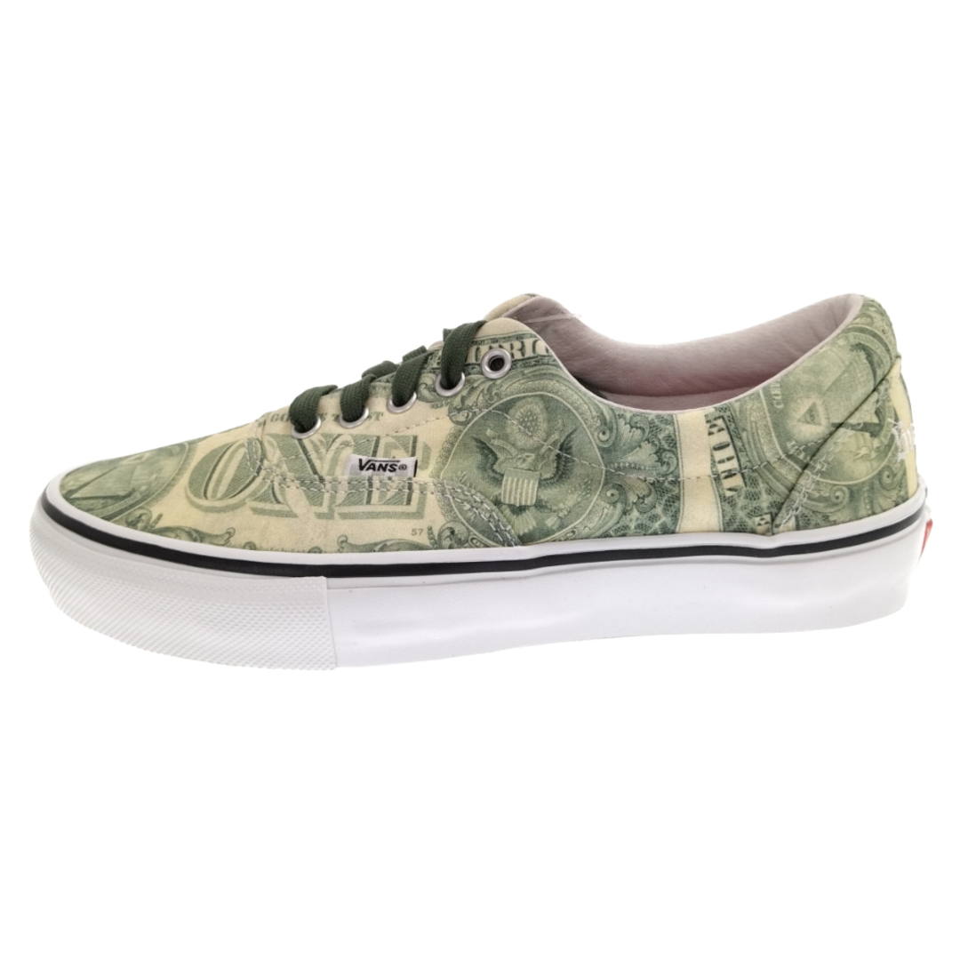 SUPREME シュプリーム 23SS×Vans Dollar Era Green ダラーエラ スケートシューズ スニーカー 靴 グリーン VN0A5FCGRN US8.5/26.5cm