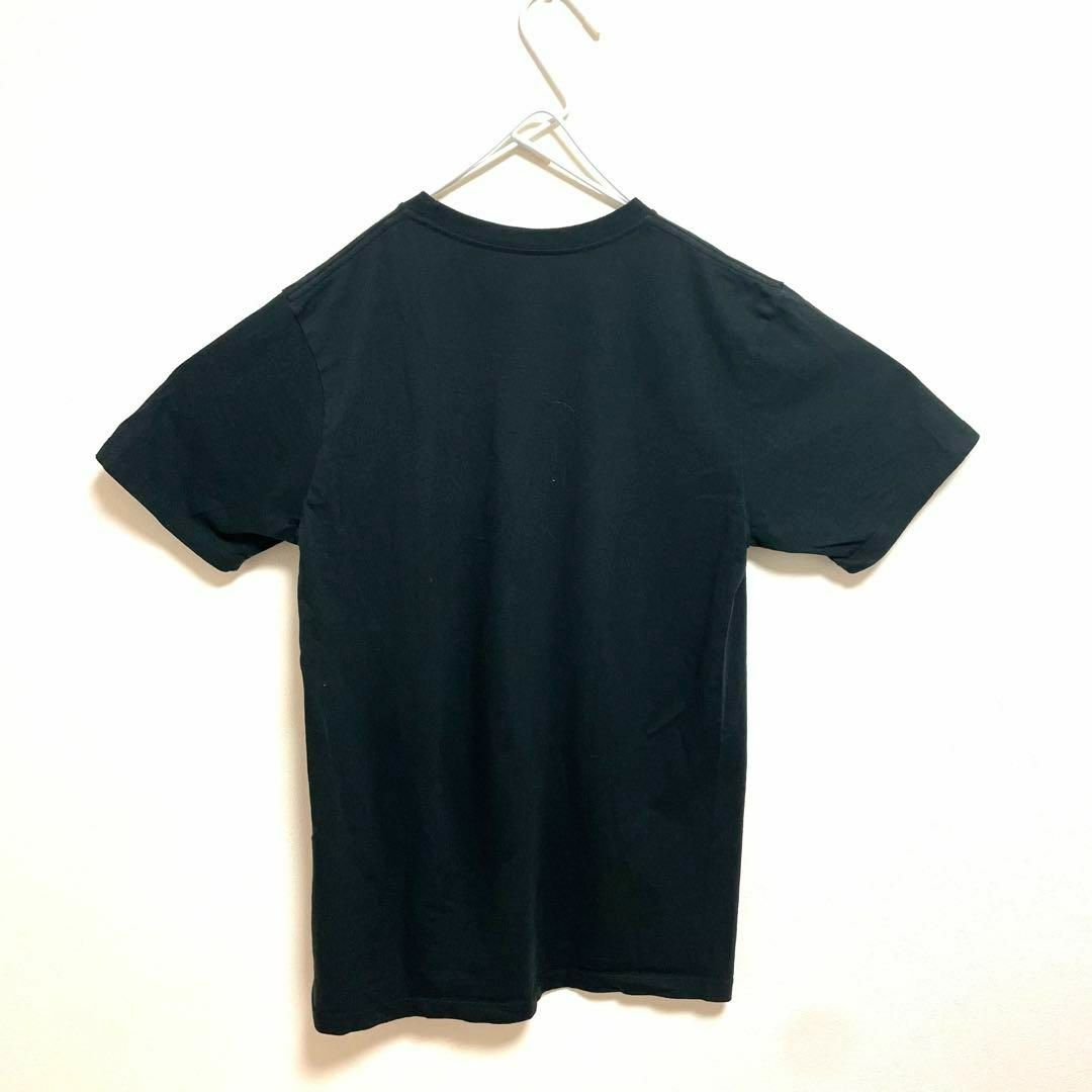 RVCA(ルーカ)のRVCA ルーカ　Tシャツ　ブラック　ロゴプリント　M相当 メンズのトップス(Tシャツ/カットソー(半袖/袖なし))の商品写真