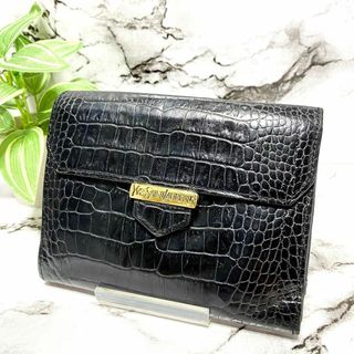 YSL タイニーウォレット スムースレザー 黒