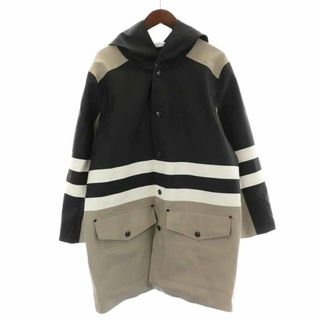 マルニ(Marni)のMARNI STUTTERHEIM 18SS レインコート S グレージュ 黒(レインコート)