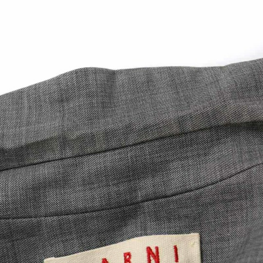 Marni(マルニ)のマルニ JOYCE ステンカラーコート ロング ウール 七分袖 40 M グレー レディースのジャケット/アウター(その他)の商品写真