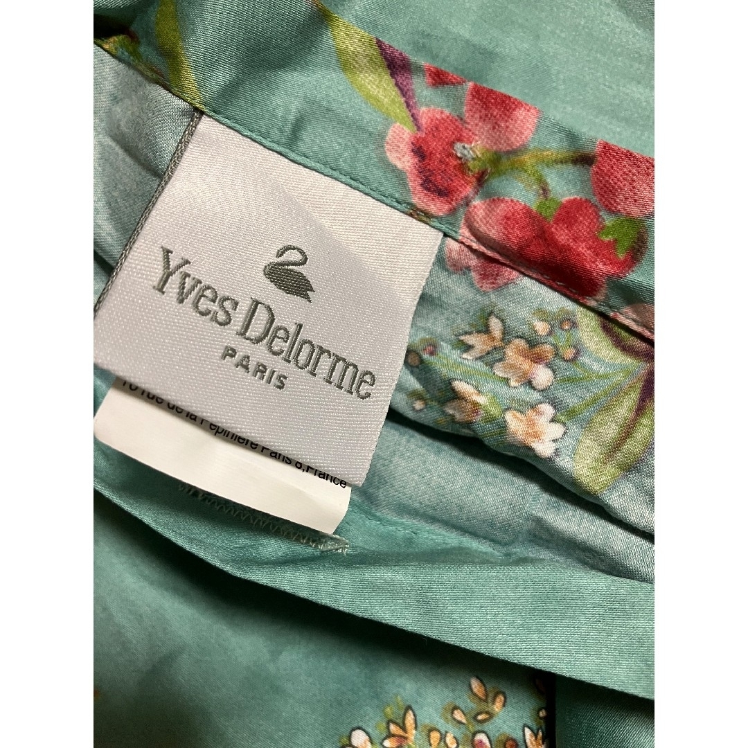 専用フランスYves Delorme イヴドローム布団カバーシーツ4点セット新品