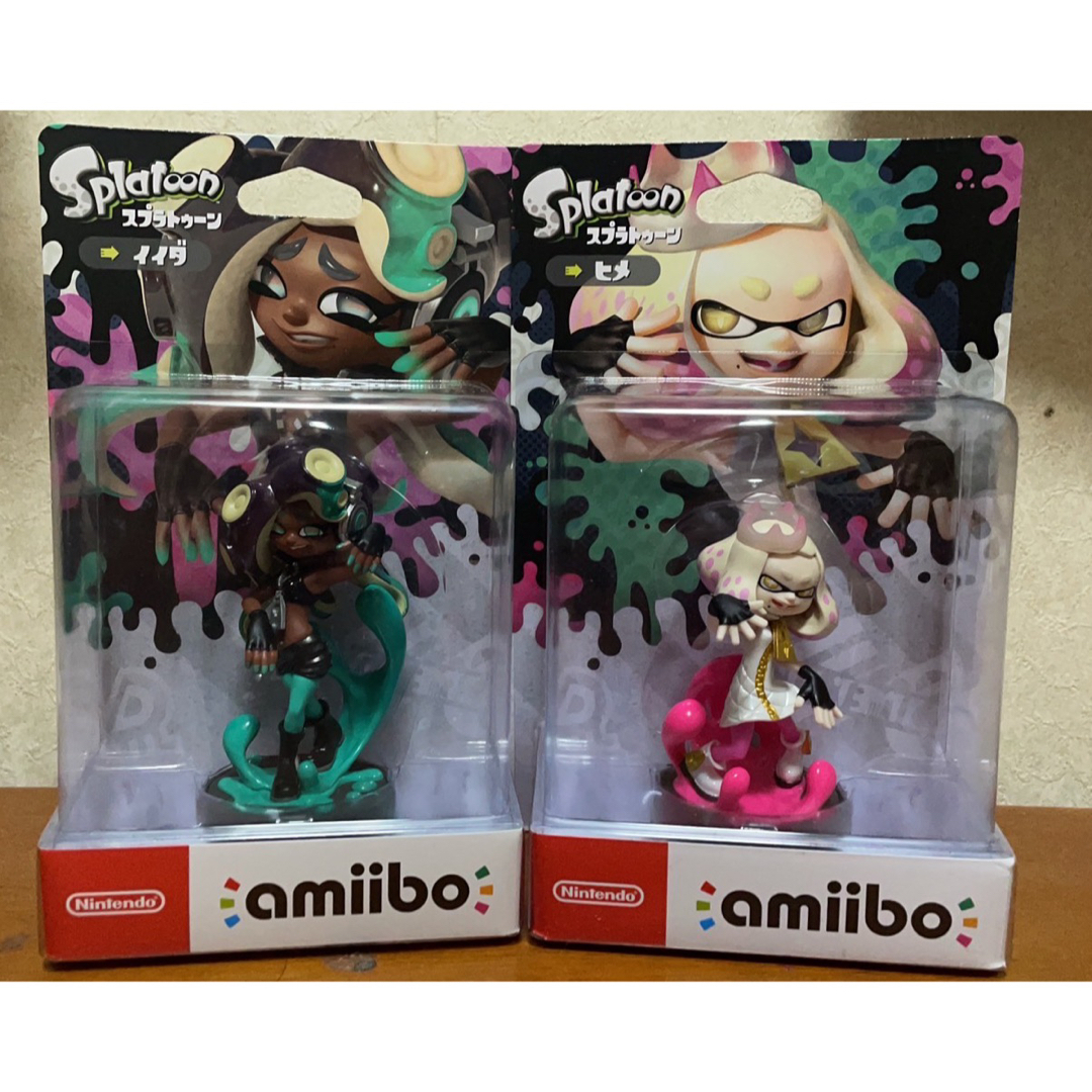 amiibo テンタクルズ　ヒメ　イイダ　スプラトゥーンシリーズ