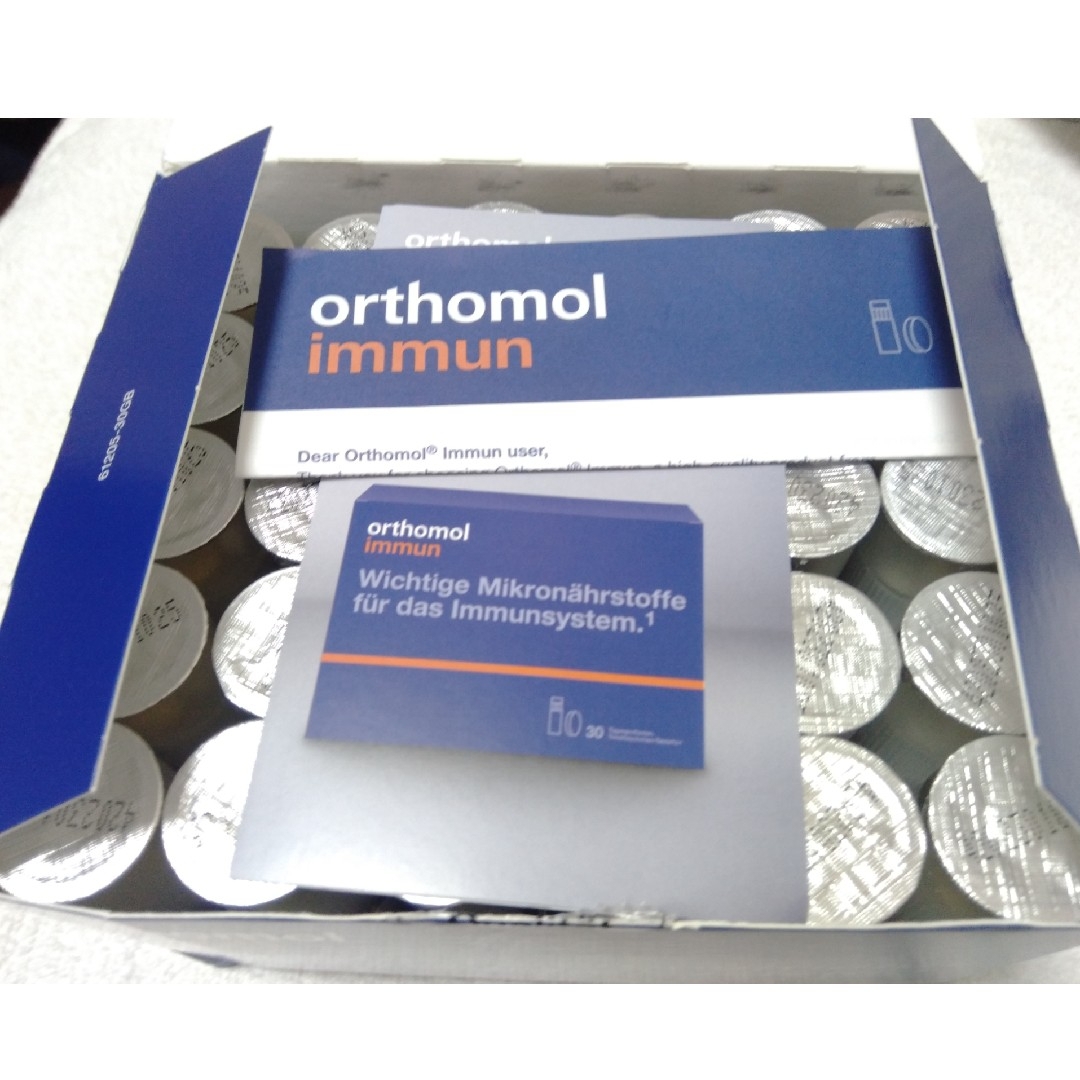 orthomol オーソモールイミューンマルチビタミンミネラル 30本セット ...