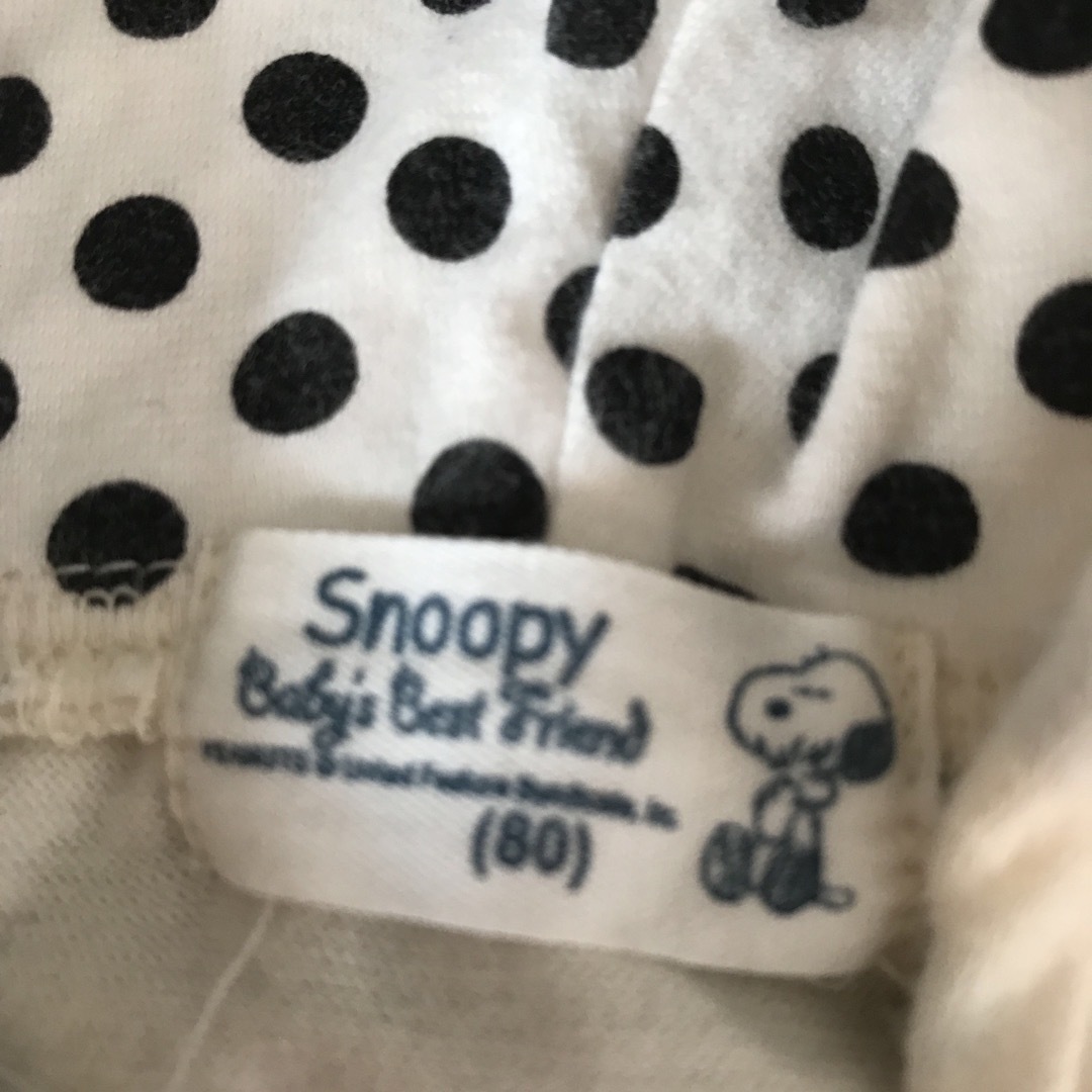 SNOOPY(スヌーピー)のとっても可愛い‼️80サイズ ベビー　スヌーピーパーカー キッズ/ベビー/マタニティのベビー服(~85cm)(カーディガン/ボレロ)の商品写真