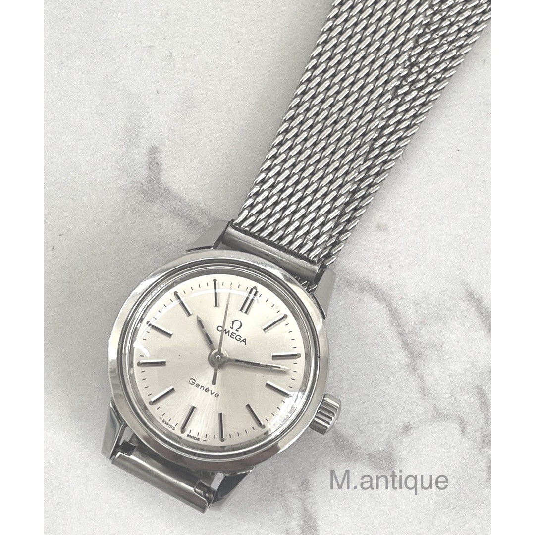 OH済】OMEGA Geneve オメガ ジュネーブ アンティーク手巻き時計