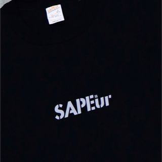 SAPEur GEORGETOWN HEAD□S/STEE □ブラック - Tシャツ/カットソー