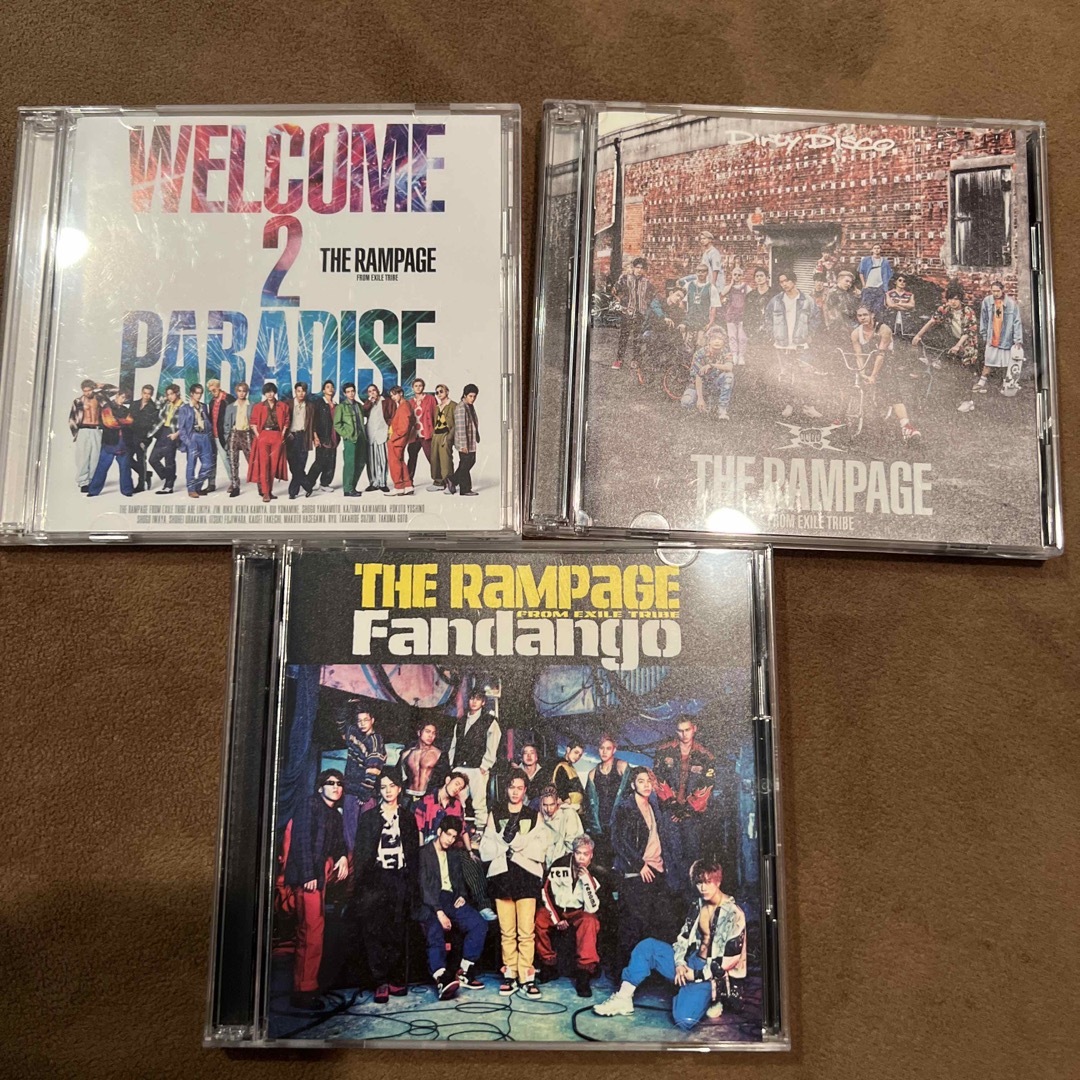 THE RAMPAGE - THE RAMPAGE CD➕DVD 初回盤5枚セットの通販 by もも's