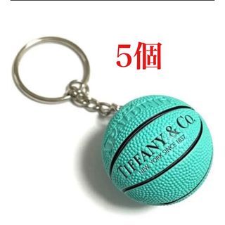 ティファニー(Tiffany & Co.)のTiffany&Co バスケットボールキーホルダー SPALDING(キーホルダー)