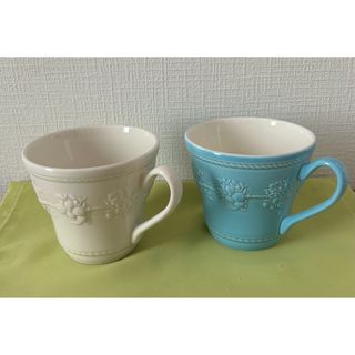 ウェッジウッド(WEDGWOOD)のウェッジウッド　マグカップ　2個セット(グラス/カップ)