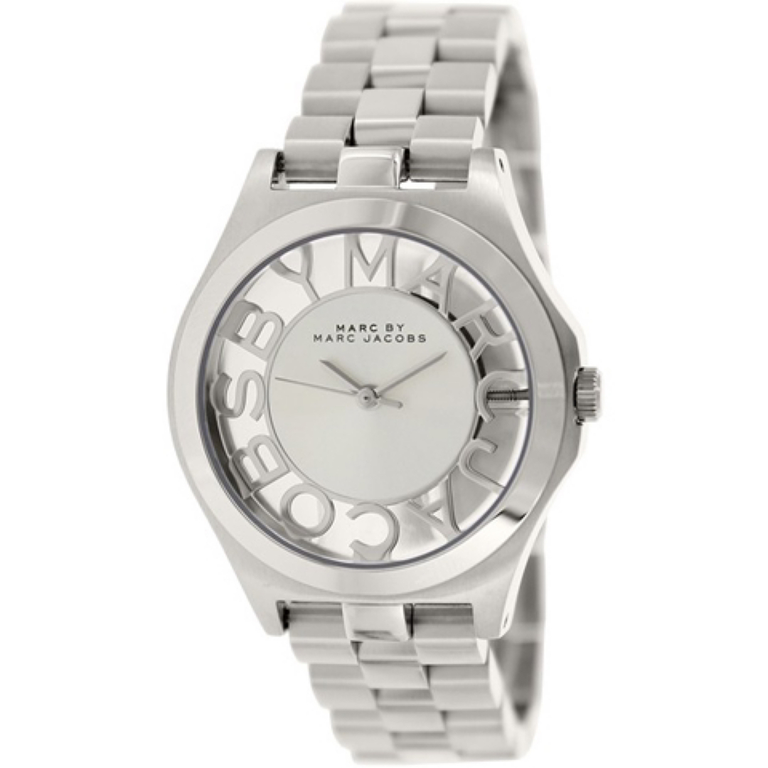 MARC BY MARC JACOBS(マークバイマークジェイコブス)の美品⭐︎MARC JACOBSマークジェイコブス腕時計ヘンリースケルトン3291 レディースのファッション小物(腕時計)の商品写真