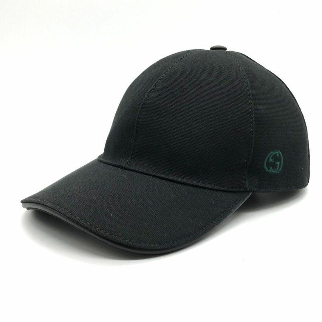 Gucci - 3 GUCCI インターロッキングG柄 刺繍入りキャップ size XLの