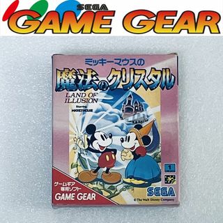 セガ(SEGA)のMICKEY MOUSE LAND OF ILLUSION [GG] 002(携帯用ゲームソフト)