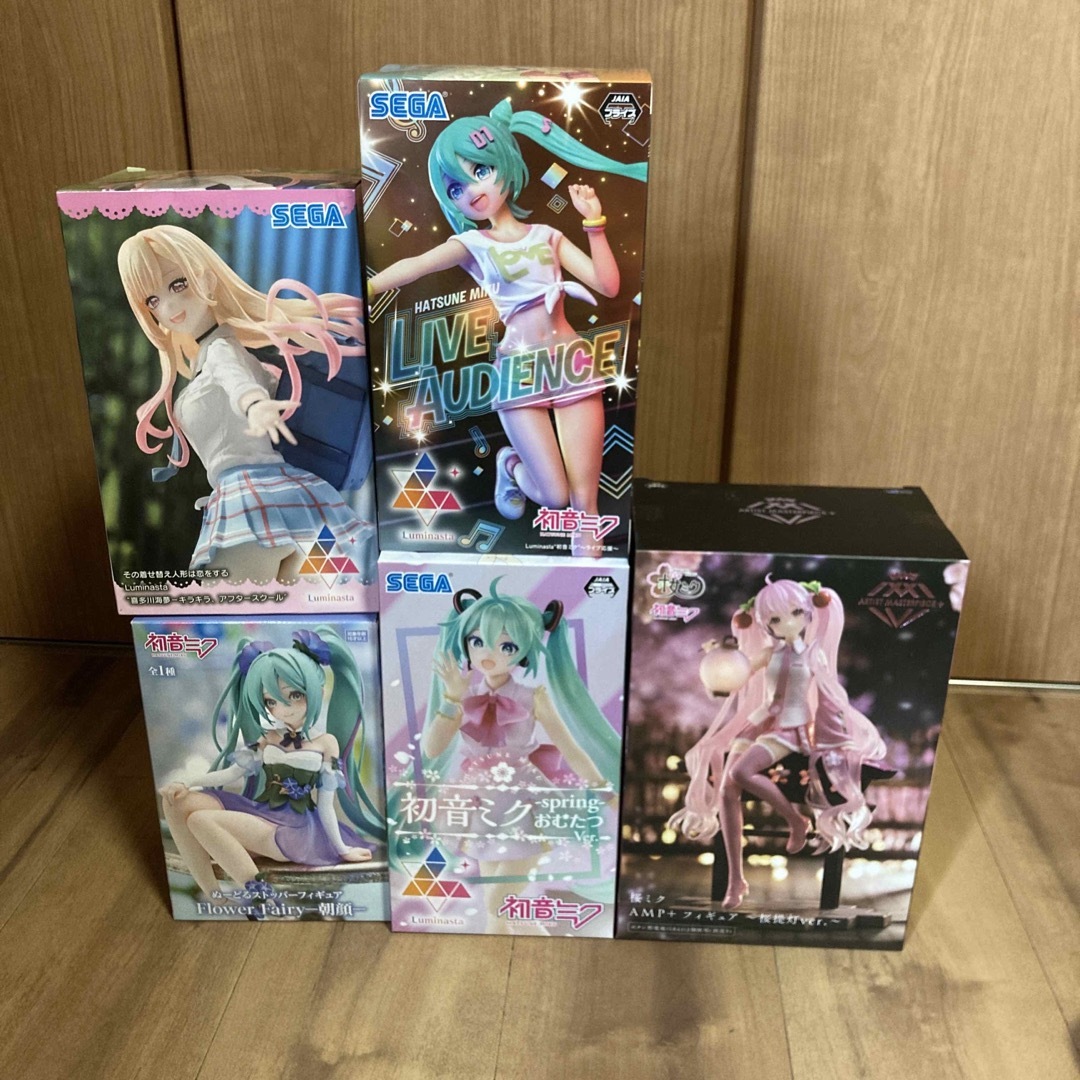 初音ミク 喜多川海夢 桜ミク フィギア