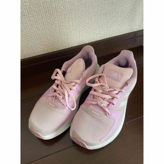 アディダス(adidas)のadidas【アディダス】22.5cmピンク✨(スニーカー)