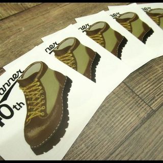 ダナー(Danner)のG③ Danner ダナー 40th ダナーライト ステッカー 全5枚セット ①(その他)