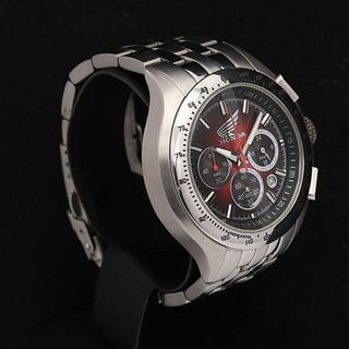 美品】 ホンダ QZ DE72970095 クロノグラフ デイト スモセコ-