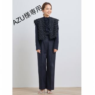 ユナイテッドアローズ(UNITED ARROWS)の新品未使用　yori  スプリングサテンパンツ　23SP(カジュアルパンツ)