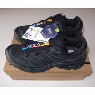 サロモン(SALOMON)のSALOMON XT-6 black 26.5cm US8.5(スニーカー)