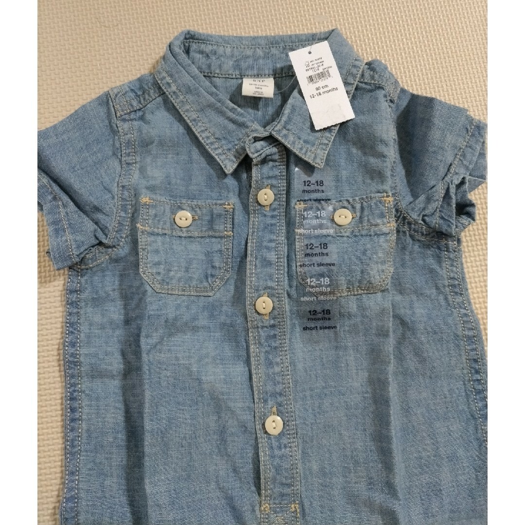 babyGAP(ベビーギャップ)のおもち様専用　GAPBaby　半袖 キッズ/ベビー/マタニティのベビー服(~85cm)(カバーオール)の商品写真