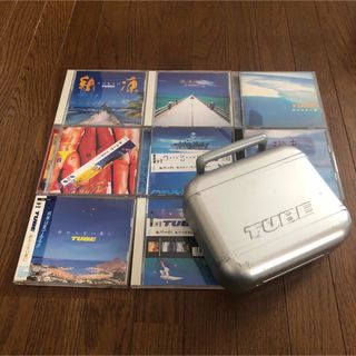 TUBE アルバムCD 8枚➕TUBE缶(ポップス/ロック(邦楽))