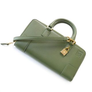 ロエベ(LOEWE)のLOEWE ロエベ アマソナポーチ 2Wayショルダーバッグ アボカドグリーン C039U10X01 ユニセックス【中古】【美品】(ショルダーバッグ)