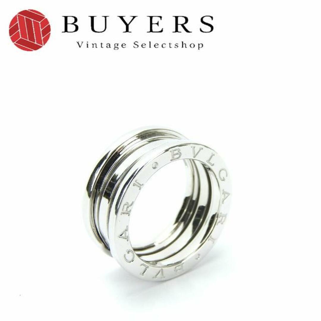 ブルガリ B-zero1 ビー ゼロワンリング 指輪 51 日本サイズ11号 2バンド 750WG K18 約9.9g ホワイトゴールド アクセサリー ジュエリー 小物 女性 レディース BVLGARI Accessories ring