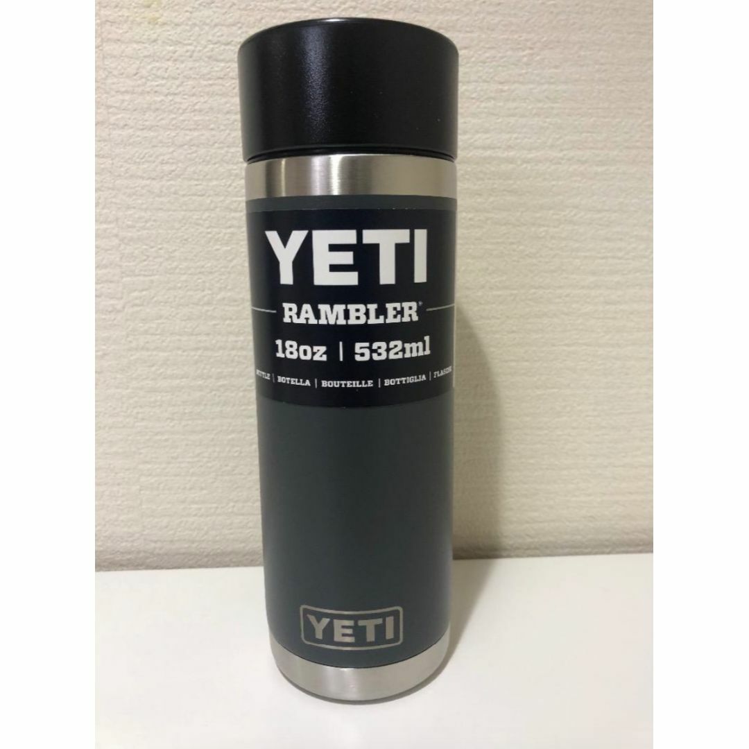 YETI(イエティ)のYETI 18OZ GREY　灰色 イエティ ランブラー タンブラー ボトル インテリア/住まい/日用品のキッチン/食器(タンブラー)の商品写真