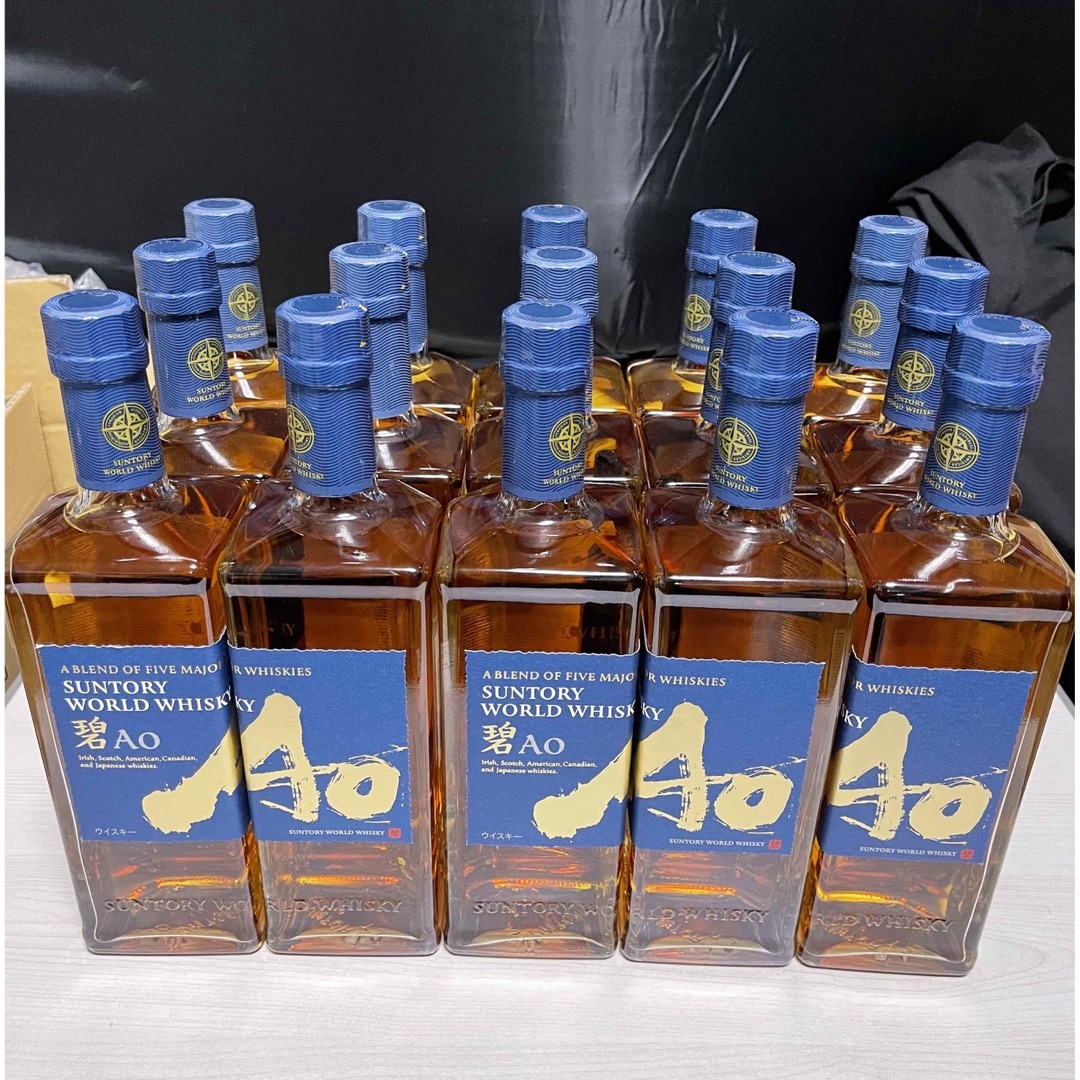 サントリー(サントリー)のSUNTORY WORLD WHISKY ワールドウイスキー 碧Ao 15本 食品/飲料/酒の酒(ウイスキー)の商品写真