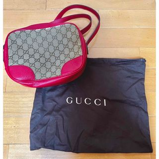 グッチ(Gucci)のGUCCI GGキャンバス　ショルダーバッグ(ショルダーバッグ)