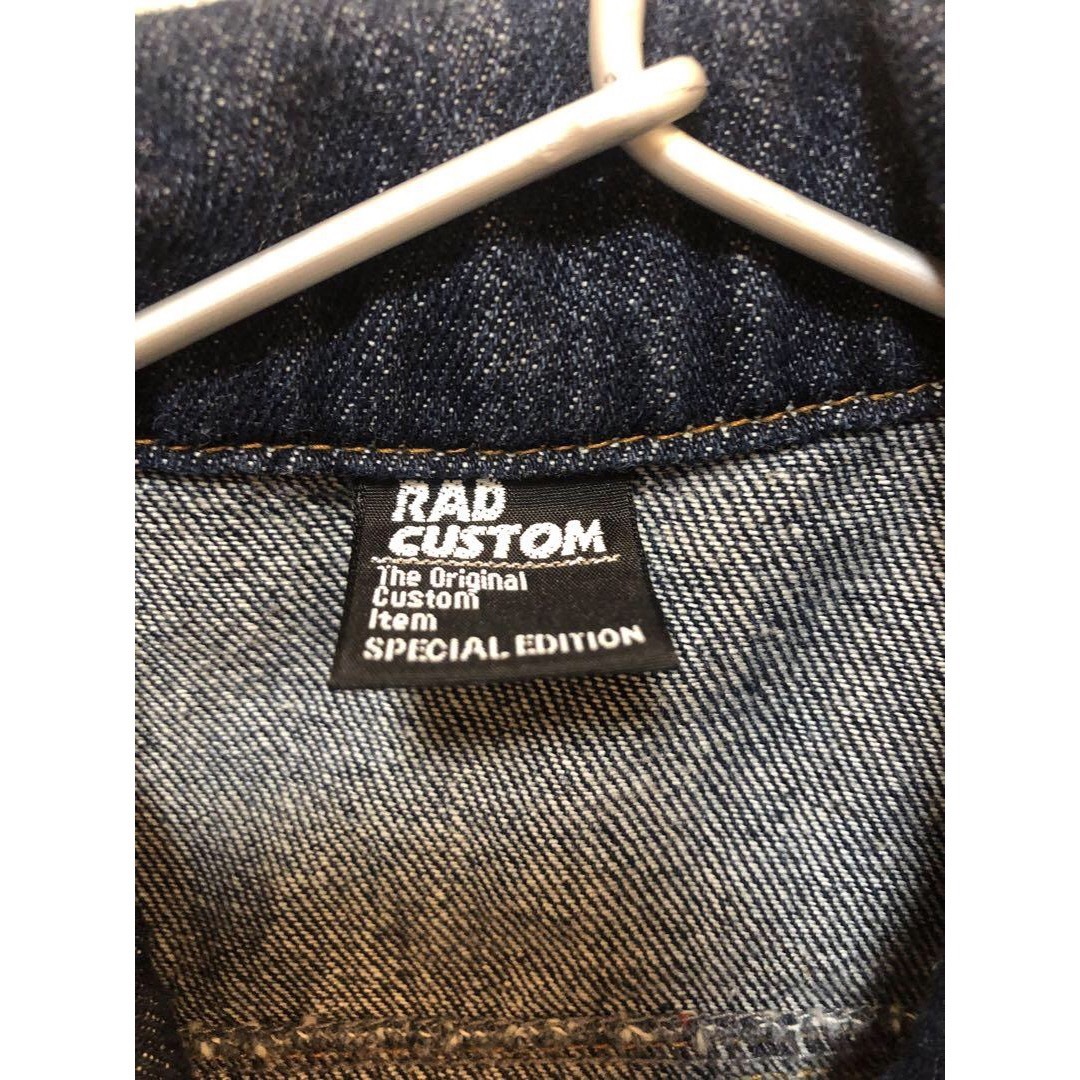 RAD CUSTOM(ラッドカスタム)の美品☆RAD CUSTOM デニムつなぎ オールインワン 110㎝ キッズ/ベビー/マタニティのキッズ服男の子用(90cm~)(パンツ/スパッツ)の商品写真