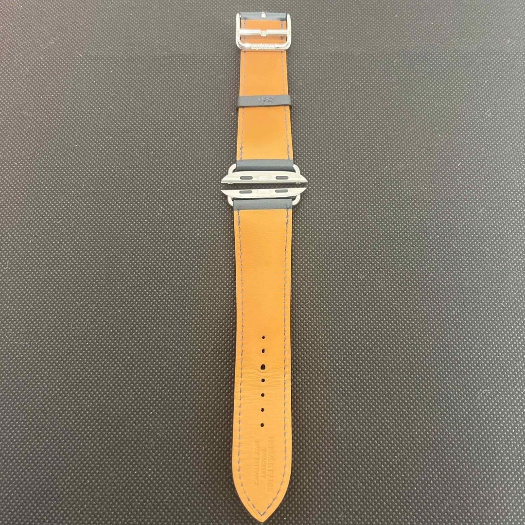 Hermes(エルメス)の今だけ20%OFF HERMES Apple Watch レザーベルト バンド メンズの時計(レザーベルト)の商品写真