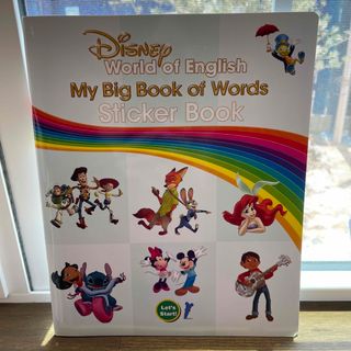 ディズニー(Disney)のMy Big Book of Words ステッカーブック(知育玩具)