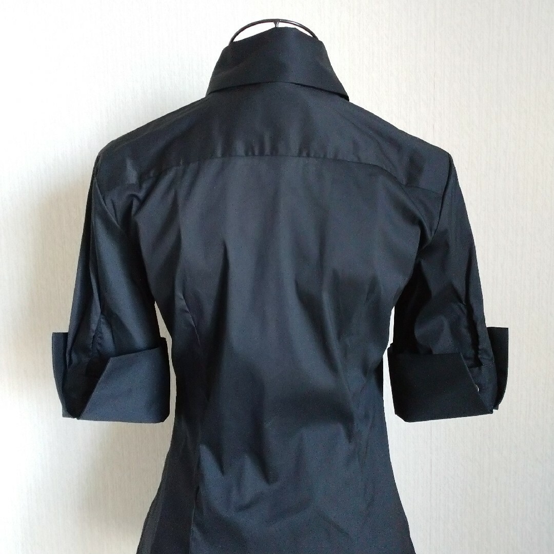 vivienne westwood イタリア製 ラブ 半袖 7分袖 シャツ 黒