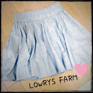 ローリーズファーム(LOWRYS FARM)のLOWRYS FARM★デニムスカート(ミニスカート)