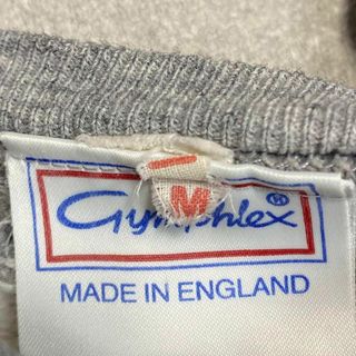 イングランド製 gymphlex 80s 両Vガゼット ヴィンテージスウェット イングランド製 gymphlex 80s 両Vガゼット ヴィンテージスウェット