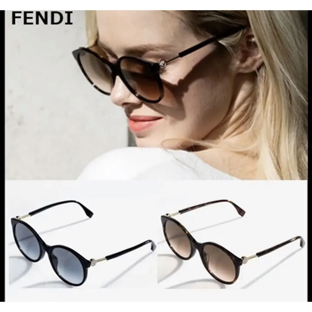 FENDI(フェンディ)のクリア メガネ サングラス　FENDI レディースのファッション小物(サングラス/メガネ)の商品写真