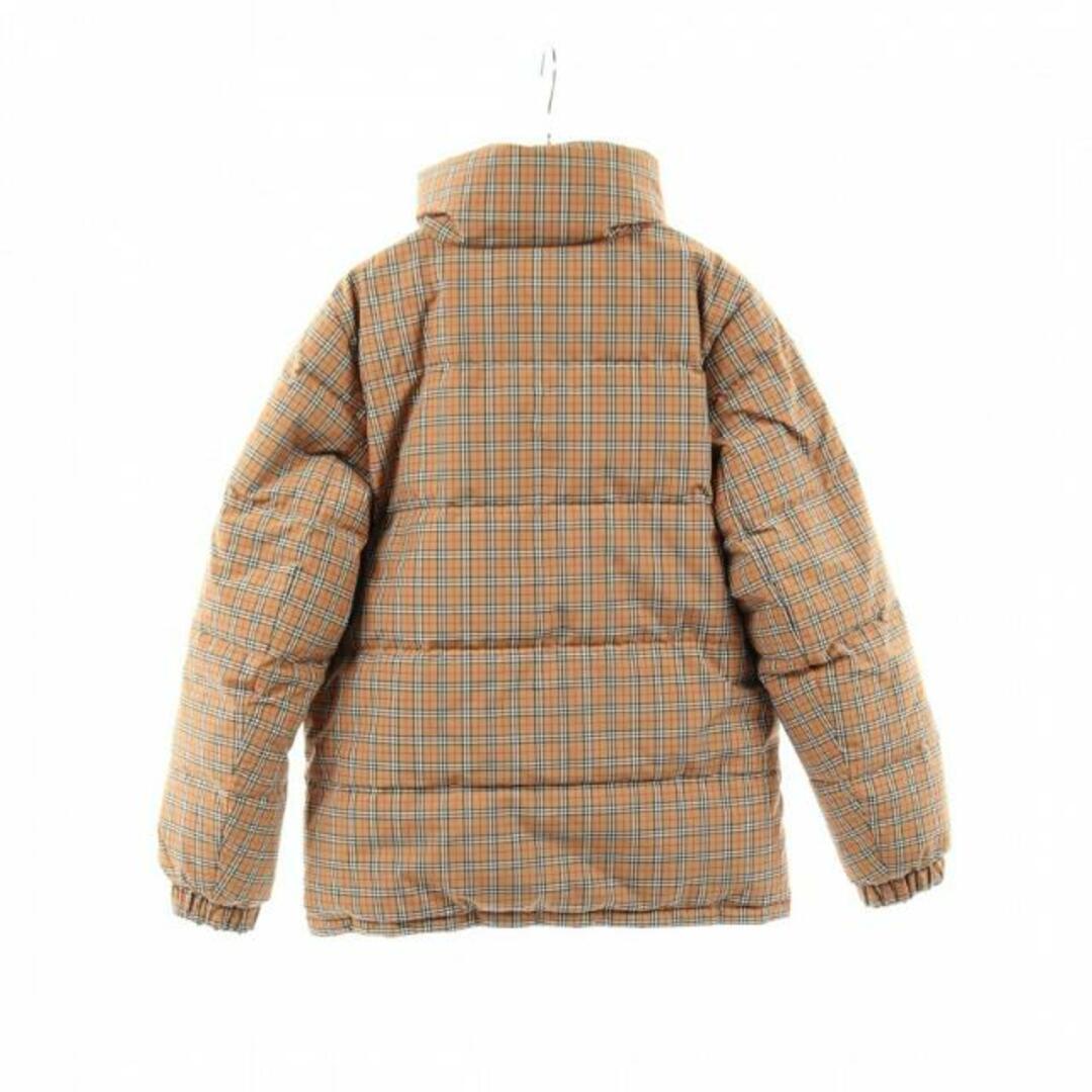 BURBERRY(バーバリー)のノバチェック ダウンジャケット イエローブラウン ブラック マルチカラー リバーシブル レディースのジャケット/アウター(ダウンジャケット)の商品写真