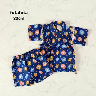 【新品】80cm futafuta 甚平 夏祭り 夕涼み会 縁日 花火大会