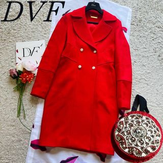 Diane Von Furstenberg コート レッド | www.innoveering.net